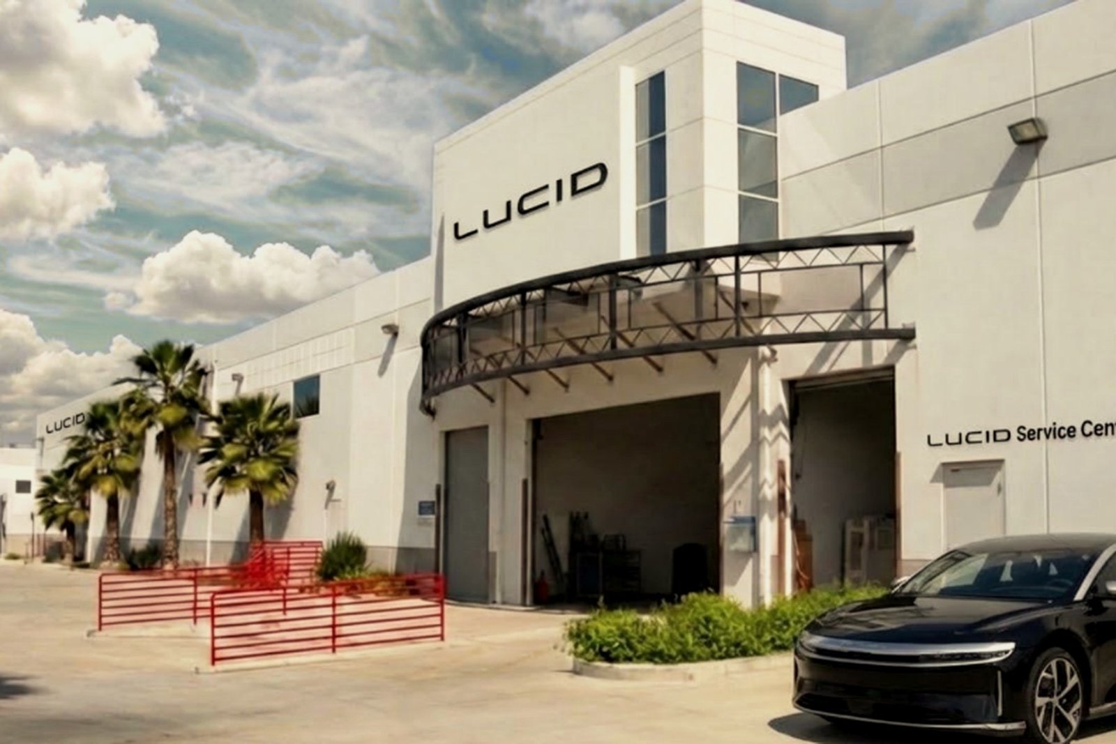 Industrial service building