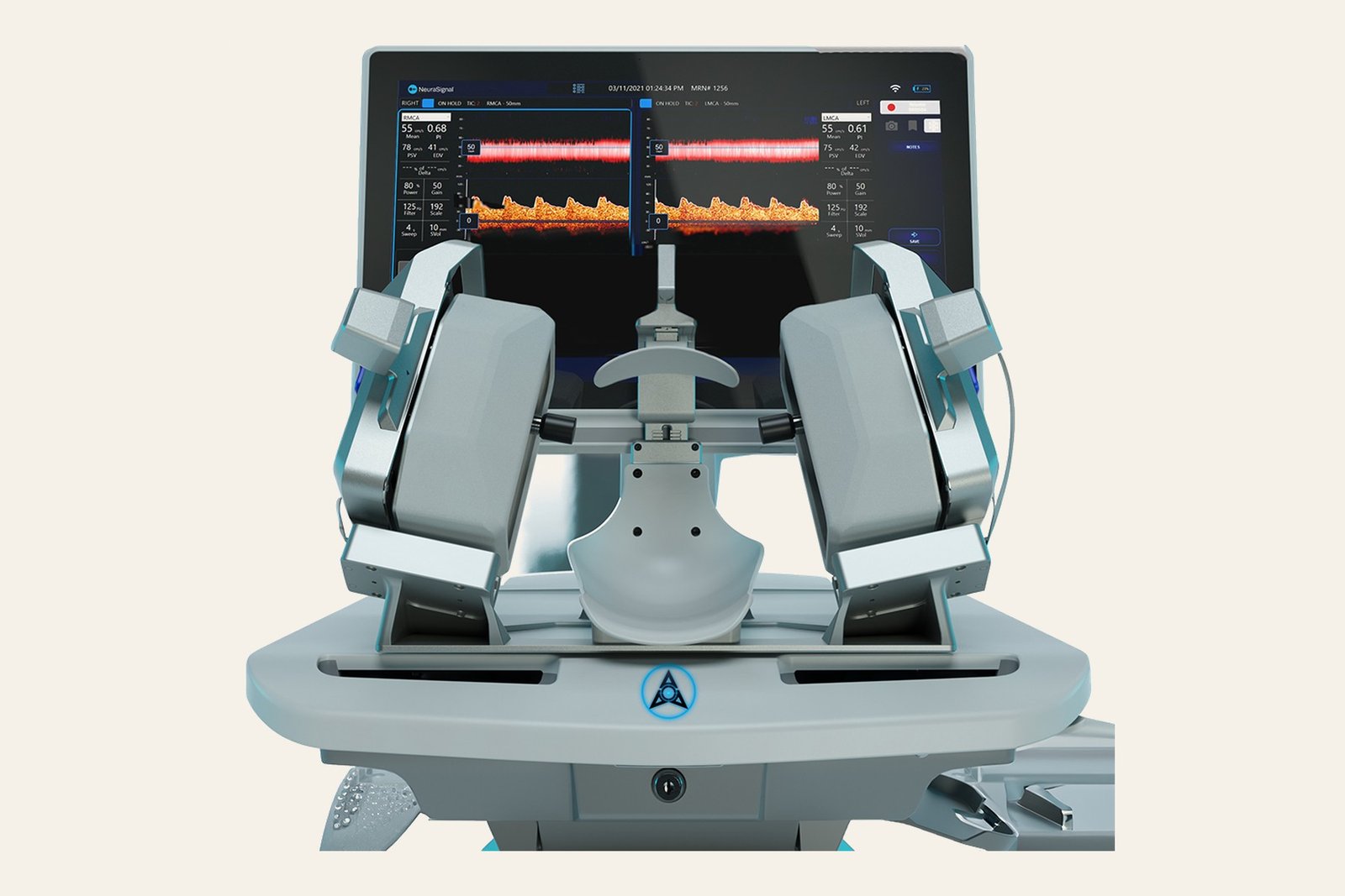 Robotic medical ultrasound platform on a clinical cart